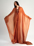 Solid Light Weight Silk Scarf yam brown orange